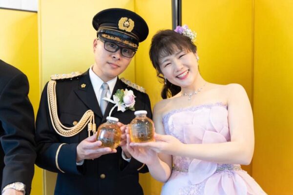 箱根富士屋ホテル結婚式花嫁❤️花婿