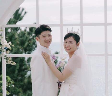 指帆亭結婚式花嫁