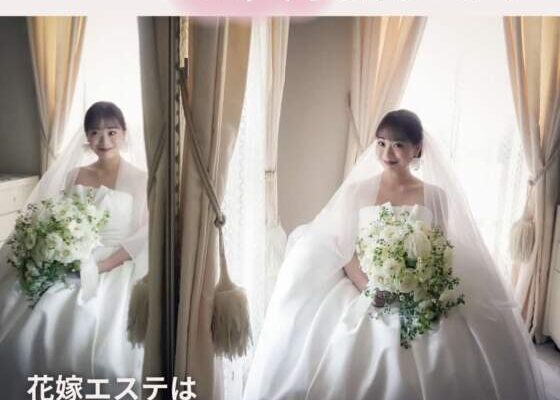 秋冬結婚式花嫁