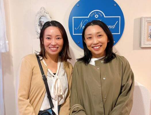 姉妹で来店１０年に